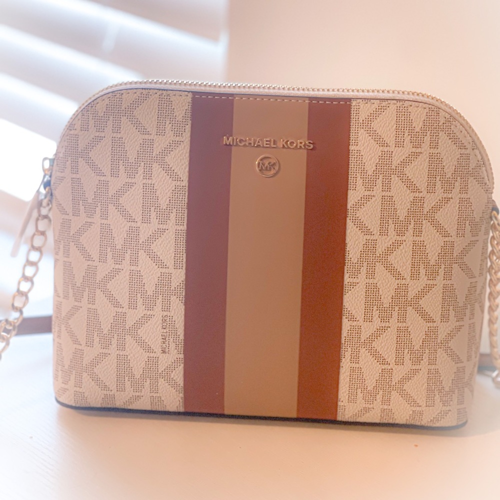 Michael Kors Cindy Crossbody w/ Center Stripe